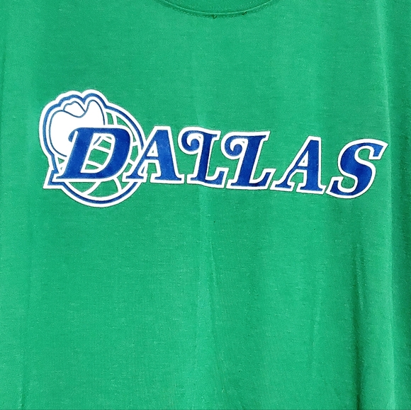 DALLAS MAVERICKS SPECIAL EDITION T-SHIRT. MENS Sz:XL GAME GIVEAWAY, RETRO LOGO - Picture 3 of 8